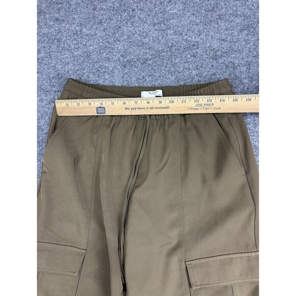 Banana Republic BR Sport Cargo Pants Womens S Brown Elastic Waist Drawstring - Picture 3 of 8
